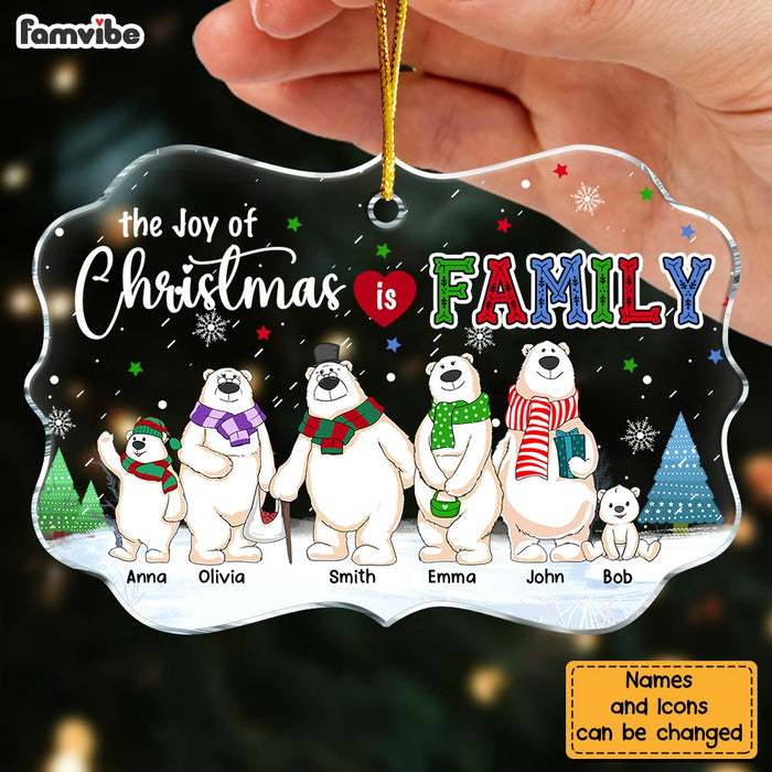 Personalized Gift For Family The Joy Of Christmas Benelux Ornament 29758 1