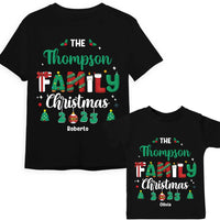 Personalized Christmas Gift For Family Making Memories Together Adult And Kid Tee 29763 thumb 1