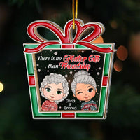 Personalized There Is No Greater Gift Than Friendship 2 Layered Mix Ornament 29770 thumb 1