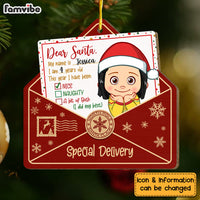 Personalized Christmas Gift For Granddaughter This Year I've Been Ornament 29774 thumb 1