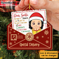 Personalized Christmas Gift For Granddaughter This Year I've Been Ornament 29774 thumb 1