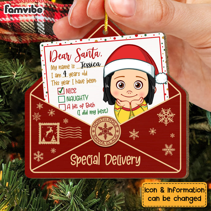 Personalized Christmas Gift For Granddaughter This Year I've Been Ornament 29774 1