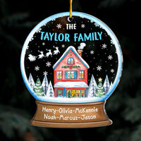 Personalized Our Family Christmas Village Ornament 29777 thumb 1
