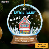 Personalized Our Family Christmas Village Ornament 29777 thumb 1