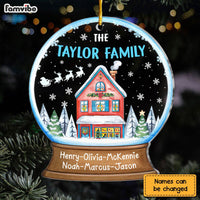 Personalized Our Family Christmas Village Ornament 29777 thumb 1