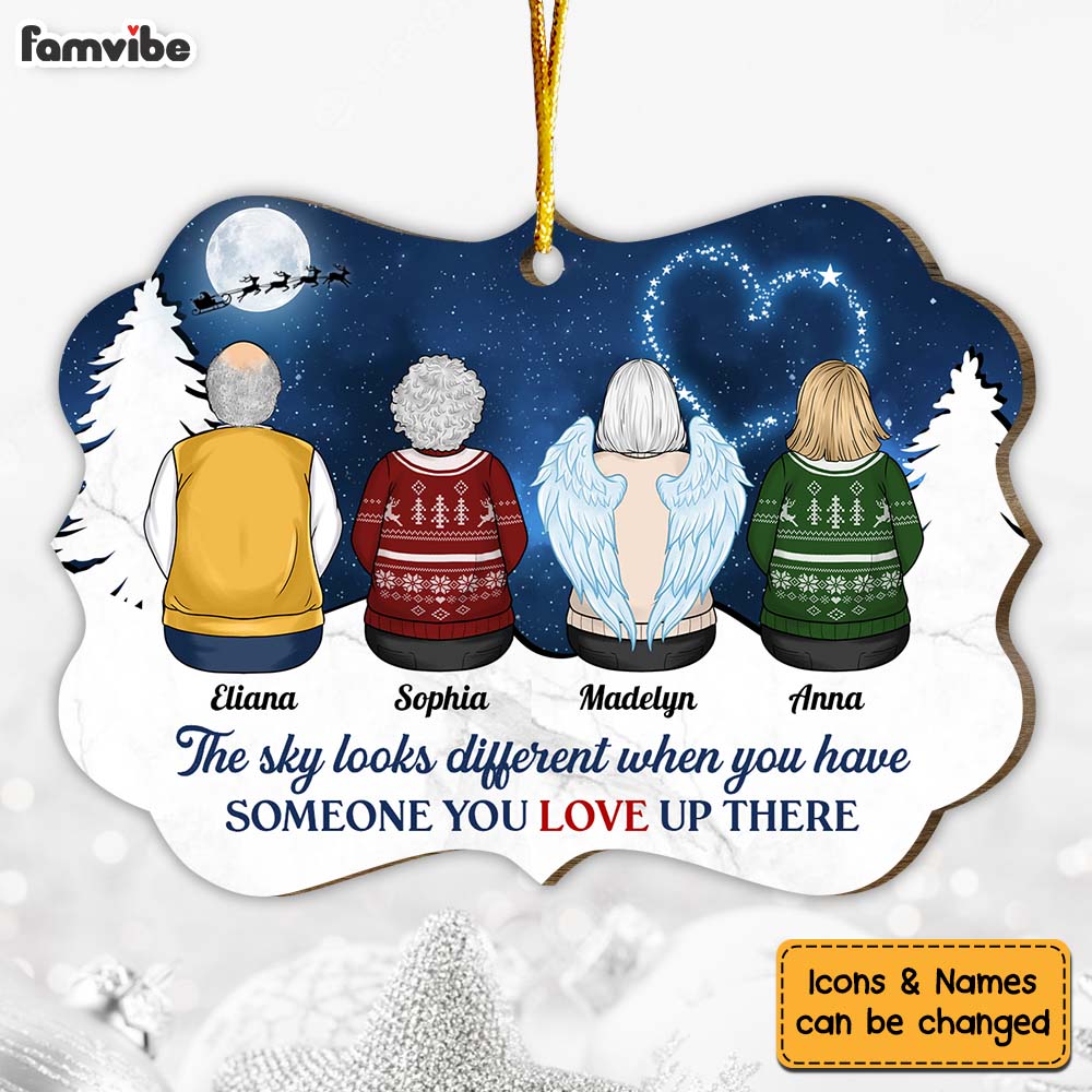 Personalized Memorial Christmas Gift For Old Friends Benelux Ornament 29800 Primary Mockup