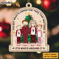 Personalized Family Gift It's Not What's Under The Tree Ornament 29802 thumb 1