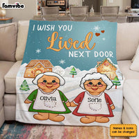 Personalized I Wish You Lived Next Door Friends Blanket 29806 thumb 1