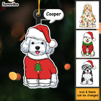 Personalized Dog Shape Ornament 29809 thumb 1