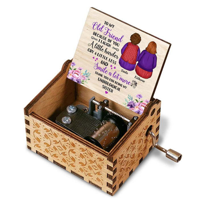 Personalized Gift For Friends To My Friend Music Box 29816 1