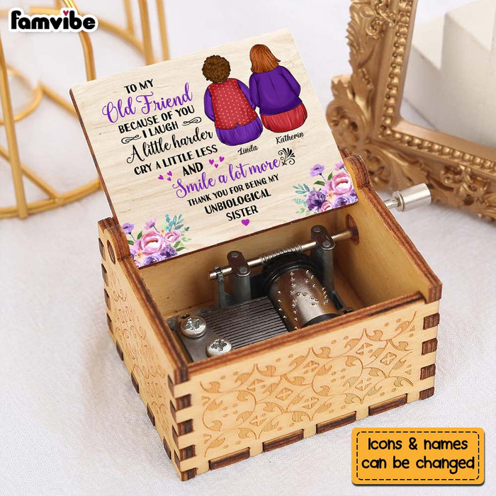 Personalized Gift For Friends To My Friend Music Box 29816 1