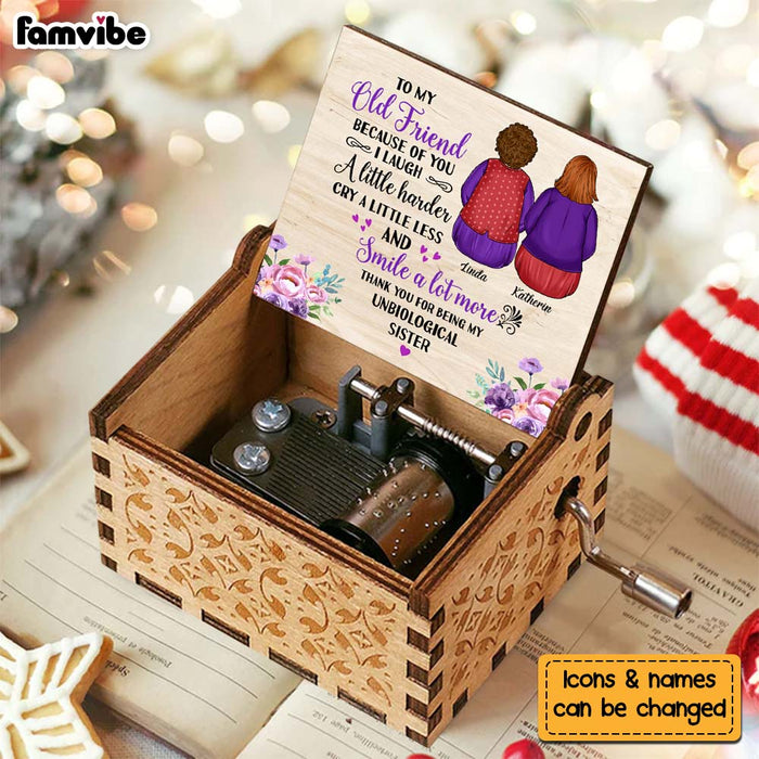 Personalized Gift For Friends To My Friend Music Box 29816 1