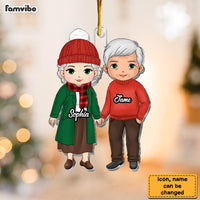 Personalized Old Couple Ornament 29818 thumb 1