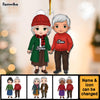 Personalized Old Couple Ornament 29818 1