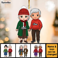 Personalized Old Couple Ornament 29818 thumb 1