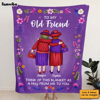 Personalized Gift For Friend To My Old Friend Blanket 29821 thumb 1