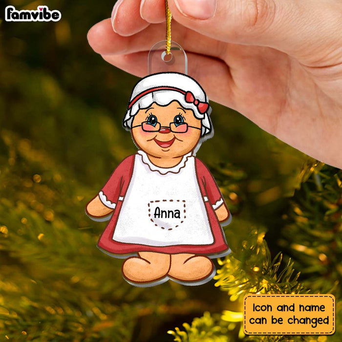 Personalized Gift For Grandma Nana Cookie Ornament 29822 1