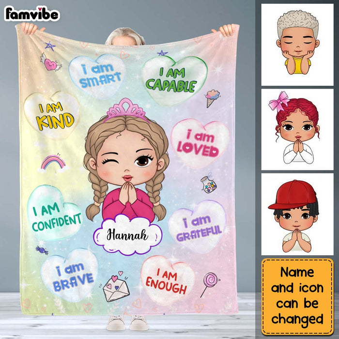 Personalized I Am Granddaughter Blanket 29826 1