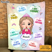 Personalized I Am Granddaughter Blanket 29826 thumb 1