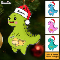 Personalized Pregnant Dinosaur Ornament 29838 thumb 1