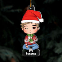 Personalized Gift For Grandson Ornament 29840 thumb 1