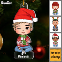 Personalized Gift For Grandson Ornament 29840 thumb 1