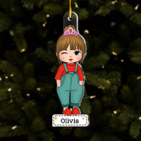 Personalized Gift For Granddaughter Ornament 29843 thumb 1