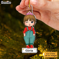 Personalized Gift For Granddaughter Ornament 29843 thumb 1