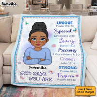 Personalized Gift For Daughter Inspirational Blanket 29860 thumb 1