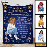Personalized Gift For Daughter Spanish A Mi Hija Blanket 29868 thumb 1