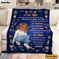 Personalized Gift For Daughter Spanish A Mi Hija Blanket 29868 thumb 1