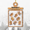Personalized Gingerbread Christmas Gift For Grandma's Perfect Patch 5 Layered Shaker Ornament 29870 1