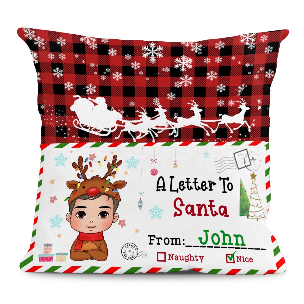 Personalized Christmas Gift For Granddaughter Pocket Pillow With Stuffing 29880 Primary Mockup