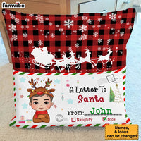 Personalized Christmas Gift For Granddaughter Pocket Pillow With Stuffing 29880 thumb 1