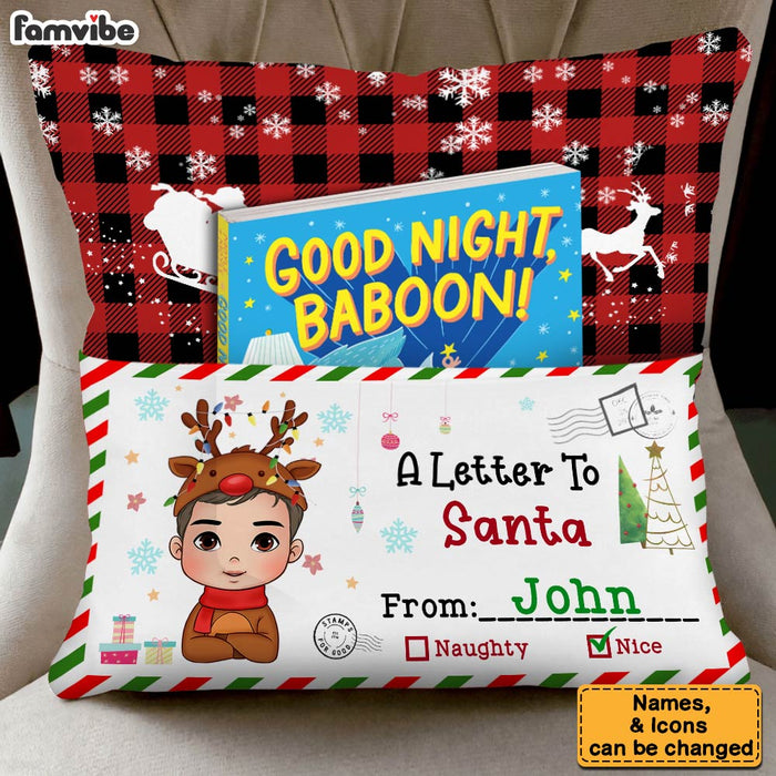Personalized Christmas Gift For Granddaughter Pocket Pillow With Stuffing 29880 1