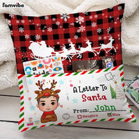 Personalized Christmas Gift For Granddaughter Pocket Pillow With Stuffing 29880 thumb 1