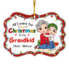 Personalized Gift For Grandma All I Want For Christmas Benelux Ornament 29883 1