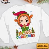 Personalized Christmas Gift For Granddaughter Merry Christmas Kid Sweatshirt 29886 thumb 1