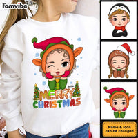 Personalized Christmas Gift For Granddaughter Merry Christmas Kid Sweatshirt 29886 thumb 1