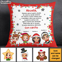 Personalized Gift For Grandma Abuela Spanish Pillow 29891 thumb 1