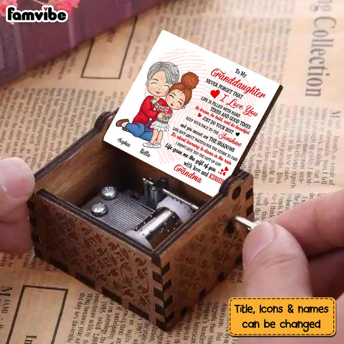 Personalized Birthday Gift For Granddaughter Music Box 29892 1