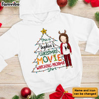 Personalized Christmas Gift For Granddaughter Movie Watching Kid T Shirt - Kid Hoodie - Kid Sweatshirt 29898 thumb 1