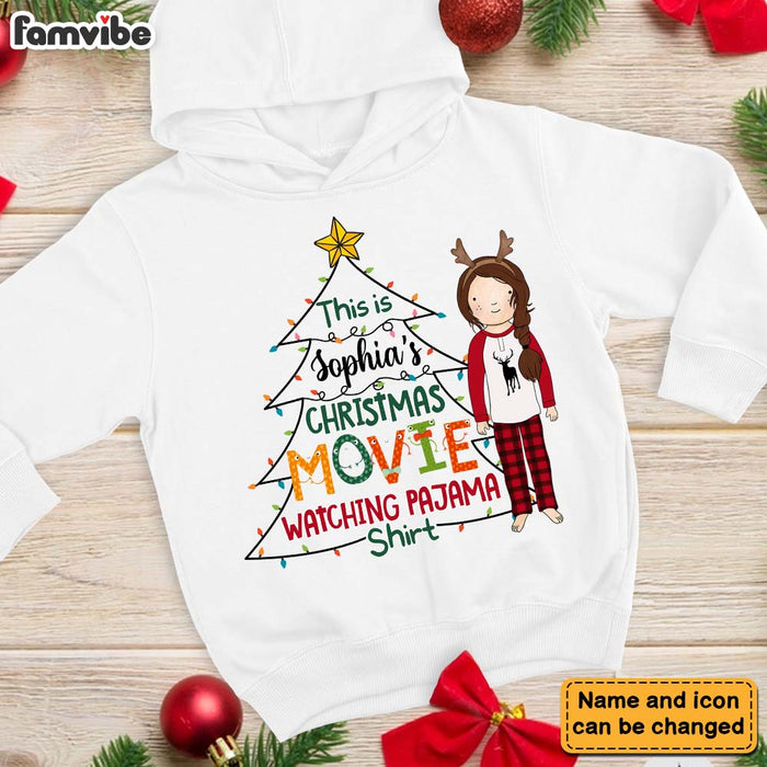 Personalized Christmas Gift For Granddaughter Movie Watching Kid T Shirt - Kid Hoodie - Kid Sweatshirt 29898 1