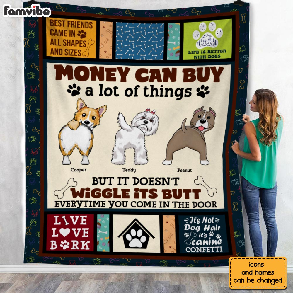 Personalized Gift For Dog Lover Blanket 29903 Primary Mockup