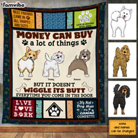 Personalized Gift For Dog Lover Blanket 29903 thumb 1