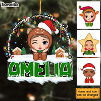 Personalized Gift For Granddaughter Custom Name Ornament 29906 thumb 1