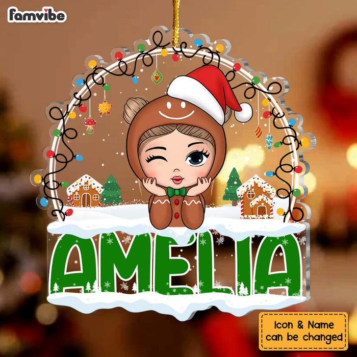 Personalized Gift For Granddaughter Custom Name Ornament 29906 1