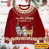 Personalized This Hooman Belongs To Ugly Sweater 29909 1