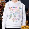 Personalized Gift For Granddaughter Gods Says I Am Elephant Kid Kid T Shirt - Kid Hoodie - Kid Sweatshirt 29913 1