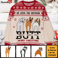 Personalized Christmas Gift We Wish You Nothing Ugly Sweater 29915 thumb 1